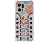 Funda Silicona Antigolpes para Oppo Find X5 5G diseño Zapatillas 09 Dibujos