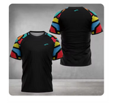 Men Quick-drying Sports Short-sleeved T Shirt Summer Tennis Badminton Running Workout T-Shirt Clothing Casual Men's T-Shirts Top
