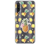 Tumundosmartphone Funda Gel Transparente para Xiaomi Mi A3 diseño Piña Dibujos