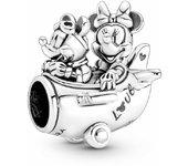 Charm Pandora Avión Mickey y Minnie Mouse de Disney