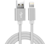 Metal Nylon Braided USB Charger Cable for iPhone 14 8 7 6S Plus X XR XS 11 12 13 Pro Max iPad 9 Fast Charging Data Cord 1m 2m 3m