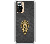 Funda original compatible con Xiaomi Redmi Note 10 Pro/Pro Max - Sporting escudo oro
