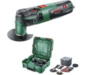 Bosch Multiherramienta PMF 250 CES 250 W, set universal de accesorios, en SystemBox, tamaño S