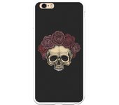 Funda compatible con iPhone 6 Plus - 6S Plus - tatoo calavera mexicana dotwork