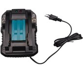 Cargador de iones de litio para Makita DC18RC DC18RA de 7,2 V a 18 V. Cargador de badería de reposición para BL1830 y BL1430 (4 A).
