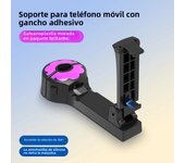 Multi-functional 2 In 1 Car Hook Hidden Multifunctional Rear Headrest Hook Car Rear Phone Holder Lock Type Mobile Phone Holder