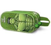 Marvel Hulk Rage 3D Double Pencil Case, Green