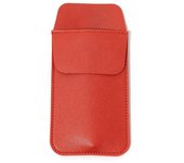 Candy Color Leather Pencil Case Wear-resistant Leak-proof Nurse Insert Pocket Pen Case Large Capacity Portable Pen Storage Bag