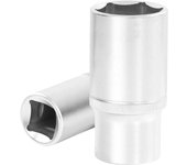 VASO 27 MM LARGO HEXAGONAL PARA LLAVE DE CARRACA 1/2" CRV