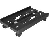 Soporte ajustable para CPU Móvil, Torre de ordenador ventilado, soporte de Torre para PC with 4 Rueda giratorias, se adopta a la mayoría de PC, soporte Debajo del escritorio