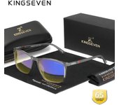 KINGSEVEN Fashion Blue Light Blocking Glasses Women/Men Eyeglasses Hinges Anti Blue Ray Computer Game Glasses