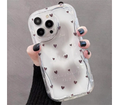 Love Heart Phone Case for  Huawei Honor 90 Lite 5G P30 Mate 30 40 Pro P40 Nova 9 SE 10 SE 11 5T 7 Pro 3D Wavy Curved Edge Cover