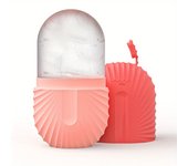 Ice Face Roller Facial Skincare Ice Roller Set, Stainless Steel Facial Roller Gua Sha Face Tool Face Massage Roller Mold Cube