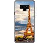 Tumundosmartphone Funda Gel Tpu para Samsung Galaxy Note 9 Diseño Paris Dibujos