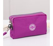 Portable Zipper Cell Phone Wallet, Travel 3-in-1 Zipper Men's Clutch Bag