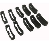 For Garmin Forerunner 945/935/955/965 Fenix 5/6/7 Security Loop Replacement 22mm Silicone Watch Band Clasp Clip Keeper Ring Loop