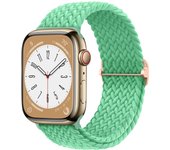 Braided Solo Loop For Apple watch band 44mm 40mm 49mm 45mm 41mm 38mm Elastic Nylon bracelet iWatch series 8 3 se 6 7 Ultra strap