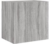 vidaXL Mueble TV de pared madera ingeniería 40,5x30x40cm, Mueble de Salon, Mueble TV, Mueble TV salon, Mesa de TV, Mueble tele
