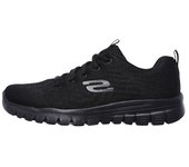 Skechers GRACEFUL - GET CONNECTED Deportivas Planas Mujer Negro