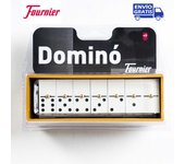 Dominó clásico Fournier - Chamelo - Marfilina con caja de plástico