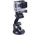 Soporte de Ventosa Compatible con gopro, SJCAM, y Otras cámaras de acción. Aplique al Parabrisas y la Ventana del automóvil, sin Polvo, limpie y Alise Las Superficies Planas