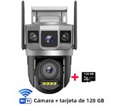 4G-SIM IP Camera WiFi 12MP 6K Dual Lens Triple Screens Smart Network Wireless Monitor V380 Security Protection CCTV Home Cameras