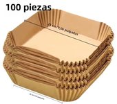 50-150PCS Air Fryer Disposable Paper Square Round Baking Paper Barbecue Plate NonStick Mat Kitchen Oven Oil Absorbing Paper Tool