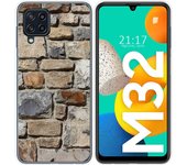 Funda Silicona para Samsung Galaxy M32 diseño Ladrillo 03 Dibujos