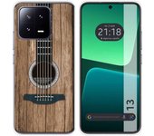 Tumundosmartphone Funda Silicona Xiaomi 13 5G Personalizada Diseño Madera 11