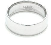 Anillo Xenox Mujer Elegante Acero Plateado X5003-56
