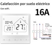 Tuya Smart WiFi Thermostat Water/Gas Boiler Electric Floor Water Heating Temperature Controller for Google Alexa Yandex Alice