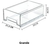 Kitchen Refrigerator Sorting Organizer Drawer type Storage box Food Fresh-keeping box Stackable Egg box Vegetable Storage box