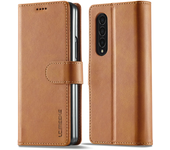 Leather Wallet Case For Samsung Galaxy Z Fold 6 5 4 3 5G Fold6 Fold4 Cards Pocket Folding Flip Book Cover Shockproof Bag Coque