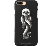 Funda original compatible con Iphone 7 Plus - 8 Plus Negro con un diseño de Harry Potter Dark Mark