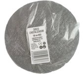 BARLESA-AKRON Disco de lana de acero INOX para abrillantadora manual