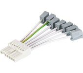 Ledkia Conector a Red para Módulo Lineal LED Trunking Retrofit Universal System Blanco