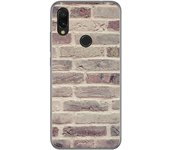 Tumundosmartphone Funda Gel Tpu para Xiaomi Redmi 7 diseño Ladrillo 01 Dibujos