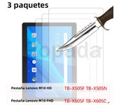 3PCS Glass screen protector for Lenovo tab M10 HD FHD Plus P11 P12 M7 M8 M9 2nd 3rd Gen 2 3 Xiaoxin pad plus pro tablet film