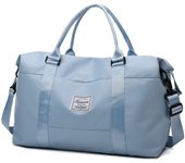 Bolsa de viaje, Bolso Deportivo, Bolso de Gimnasio, Bolso de viaje de fin de semana de un solo hombro para Mujer, separación Seca y húmeda, Gran capacidad