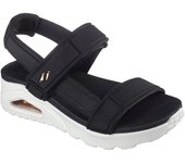 Sandalias Skechers Uno Summers Stand2 Negro 119813-Blk Sandal Mujer