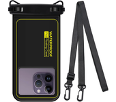 HAISSKY Waterproof Phone Bag for iPhone 16/15/14/13/12 pro Max/XR Universal Crossbody Swim Storage Pouch Case