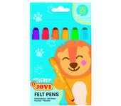 MY FIRST FELT PEN ESTUCHE 6 ROTULADORES COLORES SURTIDOS NEW JOVI 1206