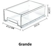 Kitchen Refrigerator Storage Box Drawer-type Fresh-keeping Box Food-grade Eggs and Meat Food Frozen Finishing Storage Box