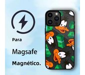 Cartoon D-Daffy Duck Phone Case For iPhone 11 12 13 14 15 Max Plus Phone Magnetic for Macsafe Cases Cover