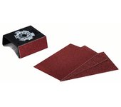 Bosch Professional Starlock - Taco lijador de perfiles, AUZ 70 G con 4 hojas de lija, 70 x 125 mm