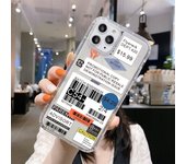 Retro Label Case For Iphone 11 Case Silicone Clear Cover Iphone 12 14 13 11 Pro Max X XR XS Max 12 13 Mini 7 8 14 6 6S Plus SE20