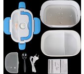 Fast Heating Food container Dinnerware Food Warmer 12V 220V EU Plug Electric Heated Lunch Box Travel Car Work Heating Bento Box