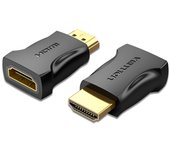 Vention adaptador hdmi macho a hdmi hembra 4k - color negro