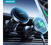JOYROOM Magnetic Car Mount Charger Cooling Fast Charging 15W Wireless Car Charger Mount  Car Phone Holder For iPhone JR-ZS387