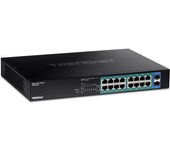 Switch TRENDnet TPE-TG182 18 Puertos/ RJ-45 Gigabit 10/100/1000 PoE/ SFP